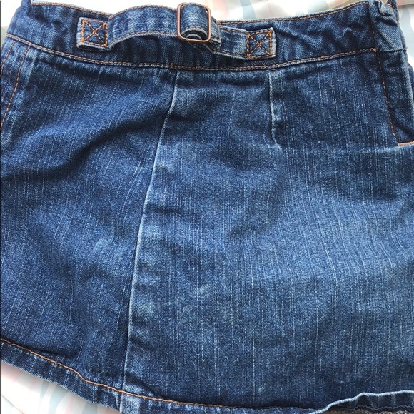 Girls size 6 jean skirt/skort Vintage VF Jeanswear - Picture 6 of 7